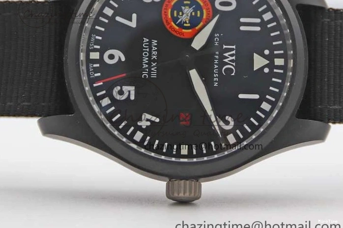 MIROTIME 0403 Mark XVIII ‘TOPGUN SFTI’ Ceramic M+F Best Edition Black Dial on Black Nylon Strap A MultiPurpose 7047